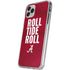 University of Alabama Roll Tide Roll iPhone 11 Pro Clear Case