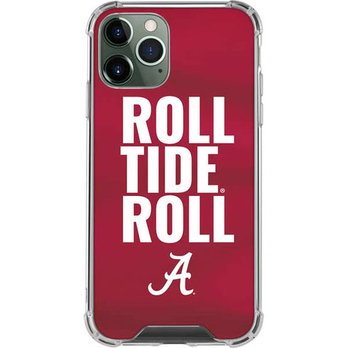 University of Alabama Roll Tide Roll iPhone 11 Pro Max Clear Case