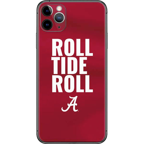 University of Alabama Roll Tide Roll iPhone 11 Pro Max Skin