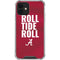 University of Alabama Roll Tide Roll iPhone 12 Clear Case