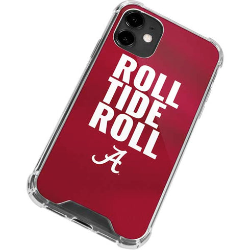 University of Alabama Roll Tide Roll iPhone 12 Clear Case