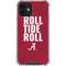 University of Alabama Roll Tide Roll iPhone 12 Mini Clear Case