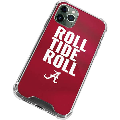 University of Alabama Roll Tide Roll iPhone 12 Pro Clear Case