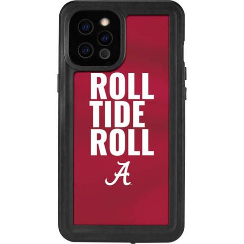 University of Alabama Roll Tide Roll iPhone 12 Pro Max Waterproof Case