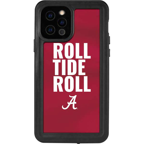 University of Alabama Roll Tide Roll iPhone 12 Pro Waterproof Case