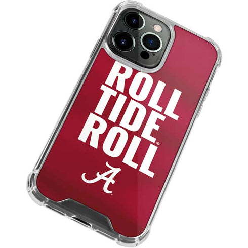 University of Alabama Roll Tide Roll iPhone 13 Pro Clear Case