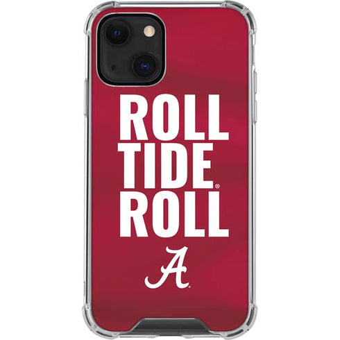 University of Alabama Roll Tide Roll iPhone 14 Plus Clear Case