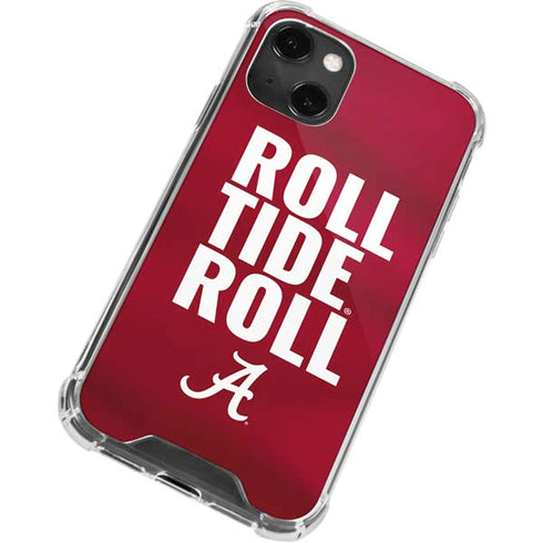 University of Alabama Roll Tide Roll iPhone 15 Plus Clear Case