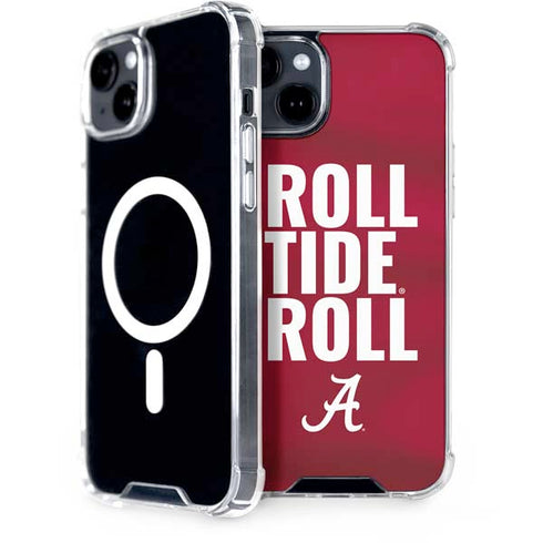 University of Alabama Roll Tide Roll iPhone 15 Plus MagSafe Case