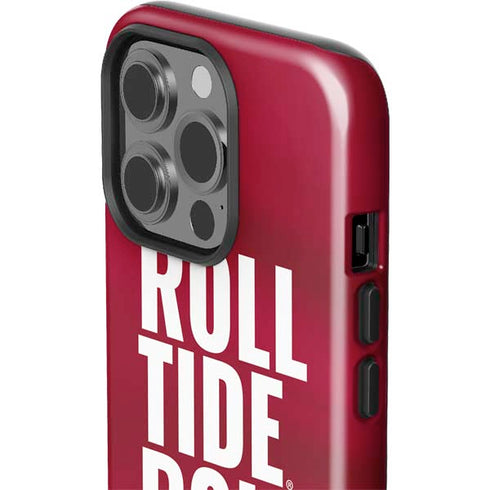 University of Alabama Roll Tide Roll iPhone 14 Pro Impact Case