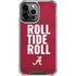 University of Alabama Roll Tide Roll iPhone 14 Pro Max Clear Case