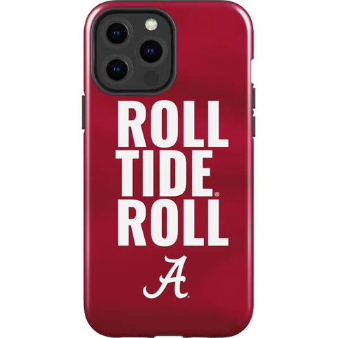University of Alabama Roll Tide Roll iPhone 15 Pro Max Impact Case