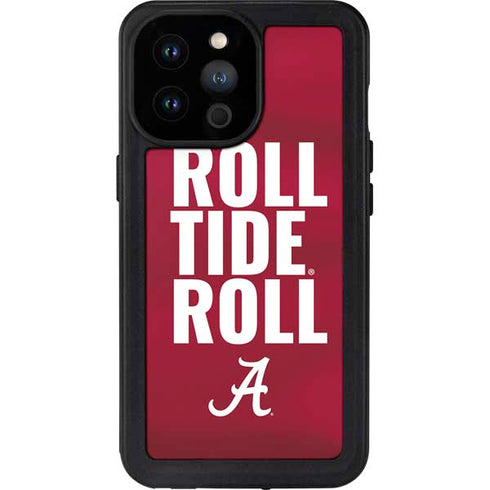 University of Alabama Roll Tide Roll iPhone 14 Pro Max Waterproof Case