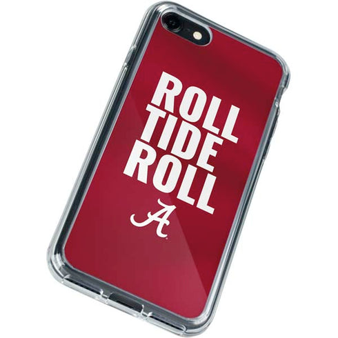 University of Alabama Roll Tide Roll iPhone SE (2nd & 3rd Gen) Clear Case