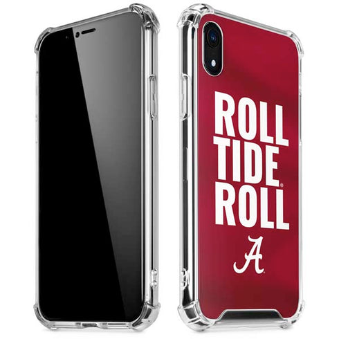 University of Alabama Roll Tide Roll iPhone XR Clear Case