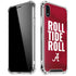 University of Alabama Roll Tide Roll iPhone XR Clear Case