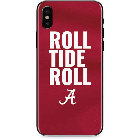 University of Alabama Roll Tide Roll iPhone XS Max Skin