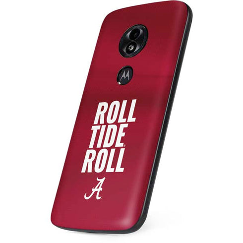 University of Alabama Roll Tide Roll Moto E5 Play Skin
