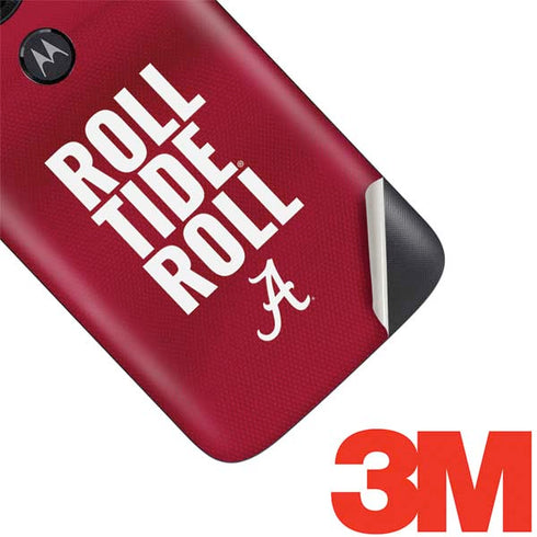 University of Alabama Roll Tide Roll Moto E5 Play Skin