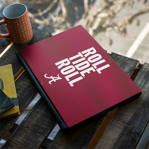 University of Alabama Roll Tide Roll MSI GS65 Stealth Laptop Skin