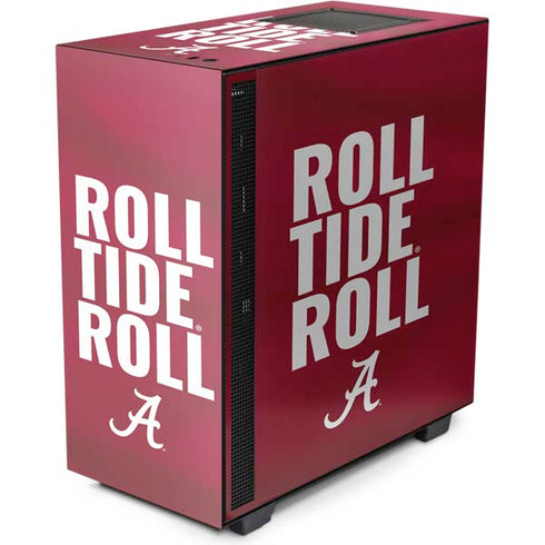 University of Alabama Roll Tide Roll NZXT H510 Compact ATX Mid-Tower Case Skin
