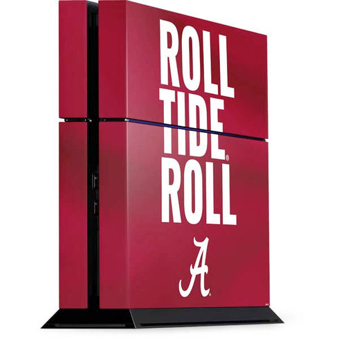 University of Alabama Roll Tide Roll PS4 Console Skin