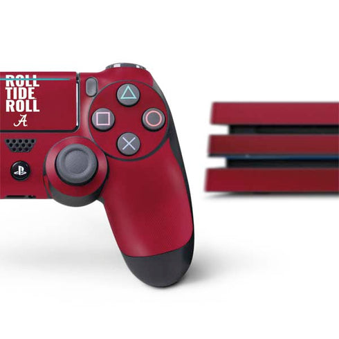 University of Alabama Roll Tide Roll PS4 Pro Bundle Skin