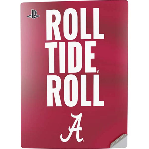 University of Alabama Roll Tide Roll PS5 Digital Edition Console Skin