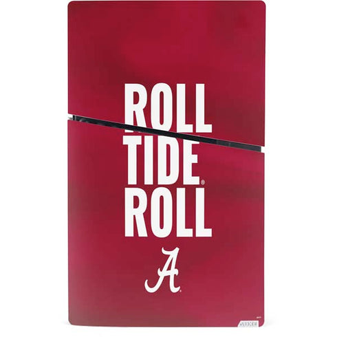University of Alabama Roll Tide Roll PS5 Slim Digital Edition Bundle Skin