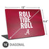 University of Alabama Roll Tide Roll Universal Laptop 16in (13 x 9.4in) Skin