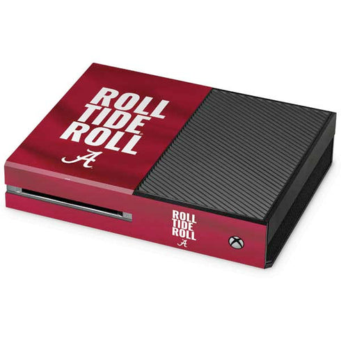 University of Alabama Roll Tide Roll Xbox One Console Skin