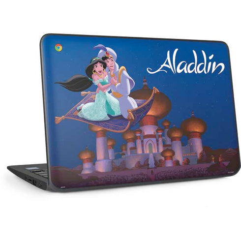 Disney Aladdin and Jasmine Magic Carpet HP Chromebook Skin