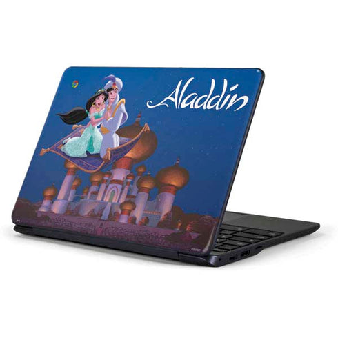 Disney Aladdin and Jasmine Magic Carpet Samsung Chromebook Skin