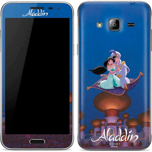 Disney Aladdin and Jasmine Magic Carpet Galaxy J3 Skin