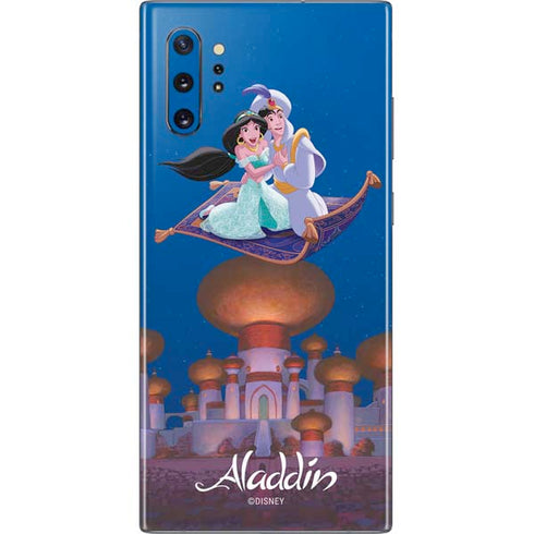 Disney Aladdin and Jasmine Magic Carpet Galaxy Note 10 Plus Skin