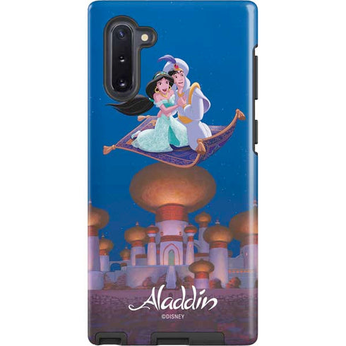 Disney Aladdin and Jasmine Magic Carpet Galaxy Note 10 Pro Case