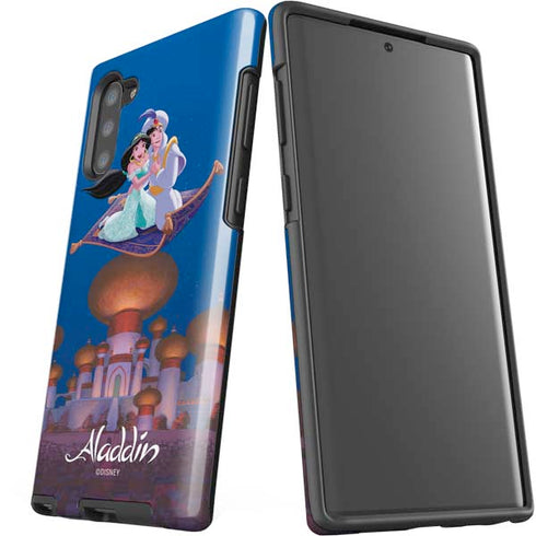 Disney Aladdin and Jasmine Magic Carpet Galaxy Note 10 Pro Case