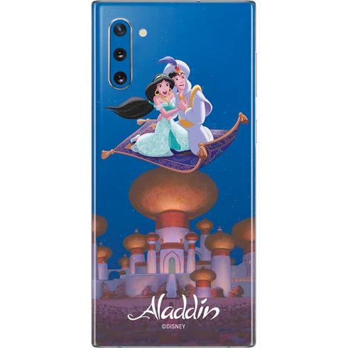 Disney Aladdin and Jasmine Magic Carpet Galaxy Note 10 Skin