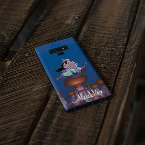 Disney Aladdin and Jasmine Magic Carpet Galaxy Note 9 Skin