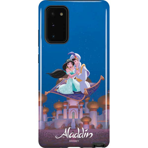 Disney Aladdin and Jasmine Magic Carpet Galaxy Note20 5G Pro Case