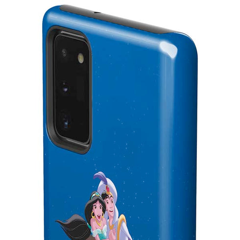 Disney Aladdin and Jasmine Magic Carpet Galaxy Note20 5G Pro Case