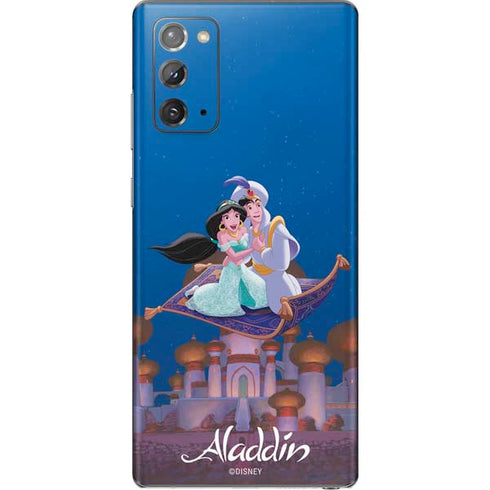 Disney Aladdin and Jasmine Magic Carpet Galaxy Note20 5G Skin
