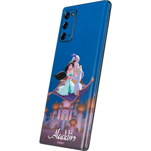 Disney Aladdin and Jasmine Magic Carpet Galaxy Note20 5G Skin
