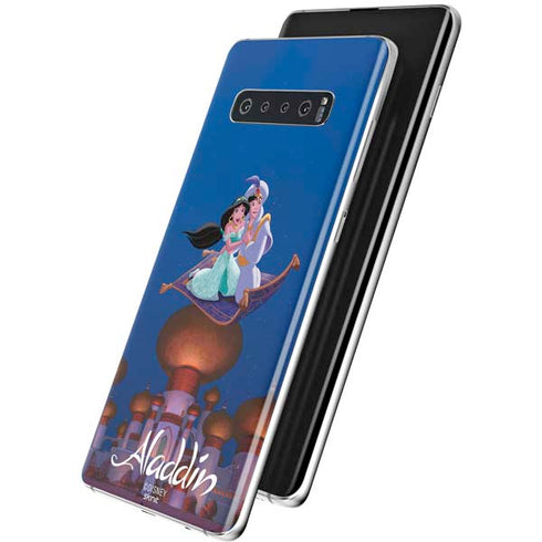Disney Aladdin and Jasmine Magic Carpet Galaxy S10 Skin