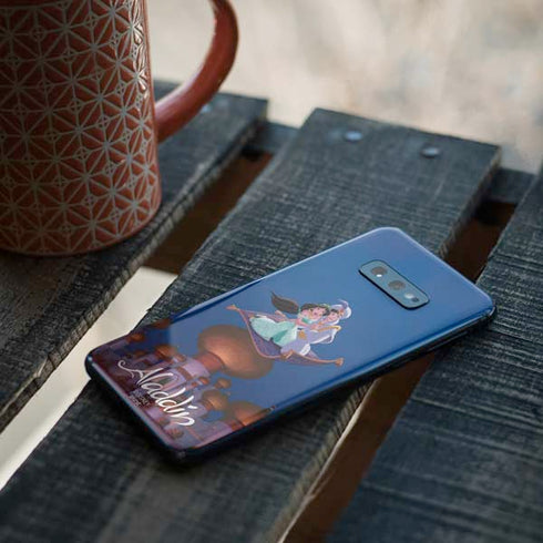 Disney Aladdin and Jasmine Magic Carpet Galaxy S10e Skin