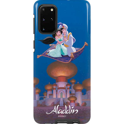 Disney Aladdin and Jasmine Magic Carpet Galaxy S20 Plus Pro Case