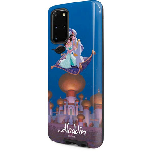 Disney Aladdin and Jasmine Magic Carpet Galaxy S20 Plus Pro Case