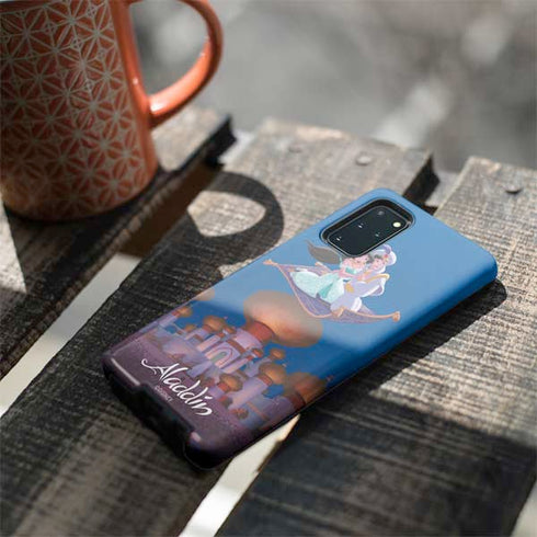 Disney Aladdin and Jasmine Magic Carpet Galaxy S20 Plus Pro Case