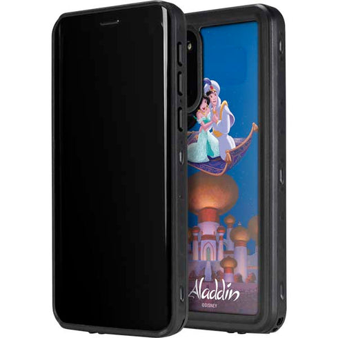 Disney Aladdin and Jasmine Magic Carpet Galaxy S20 Waterproof Case