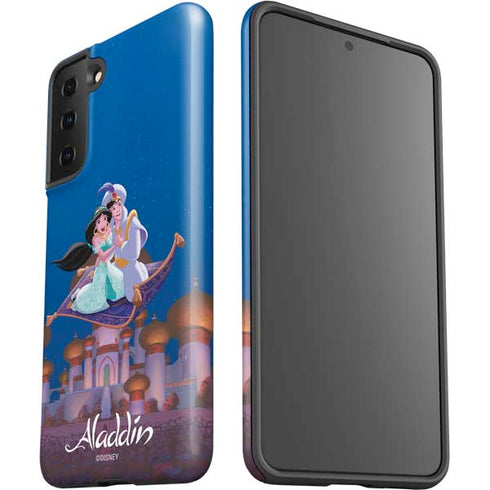 Disney Aladdin and Jasmine Magic Carpet Galaxy S21 FE Pro Case